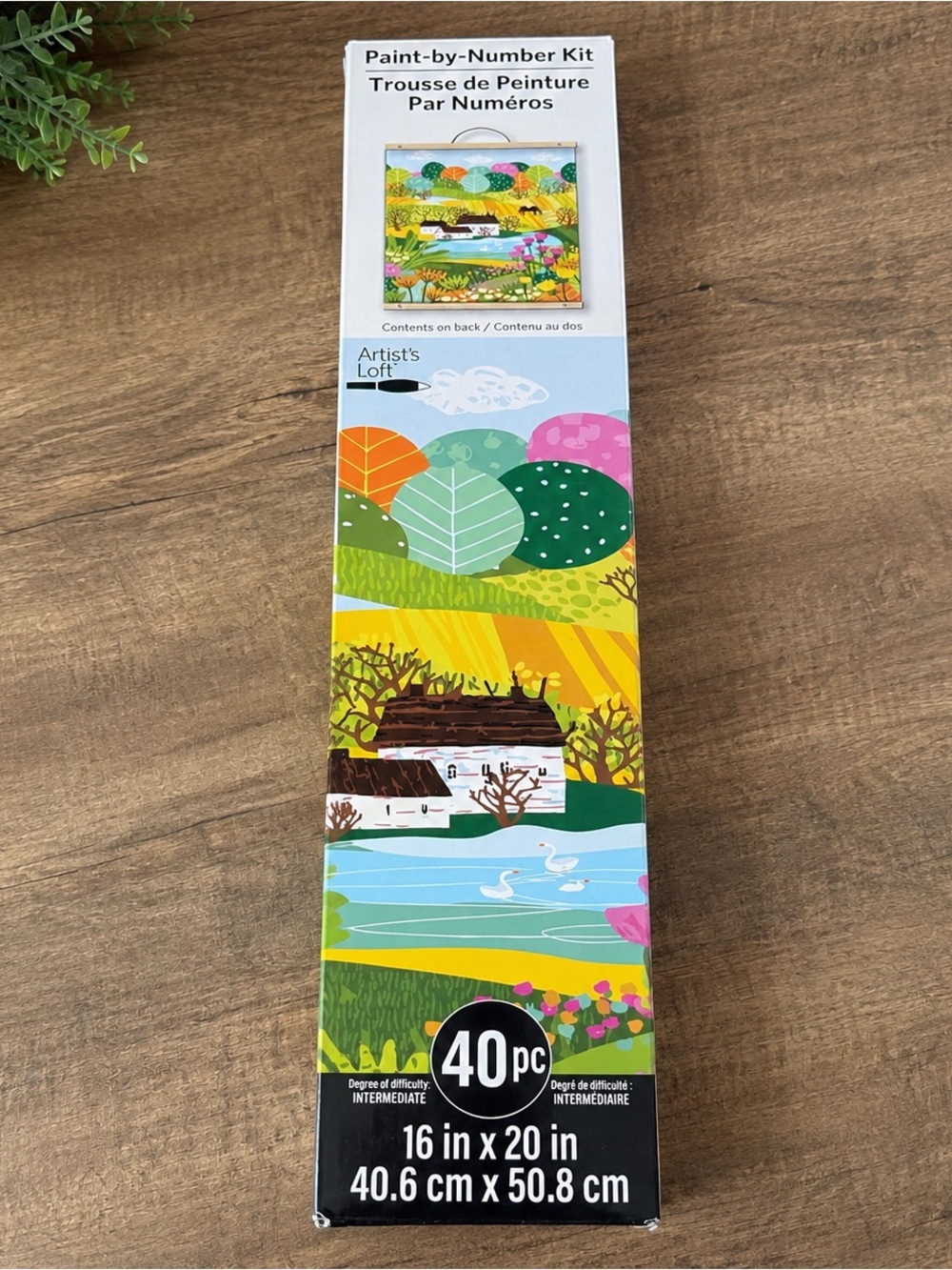 Artist’s Loft Paint by Number Kit 16x20 Colorful Landscape New